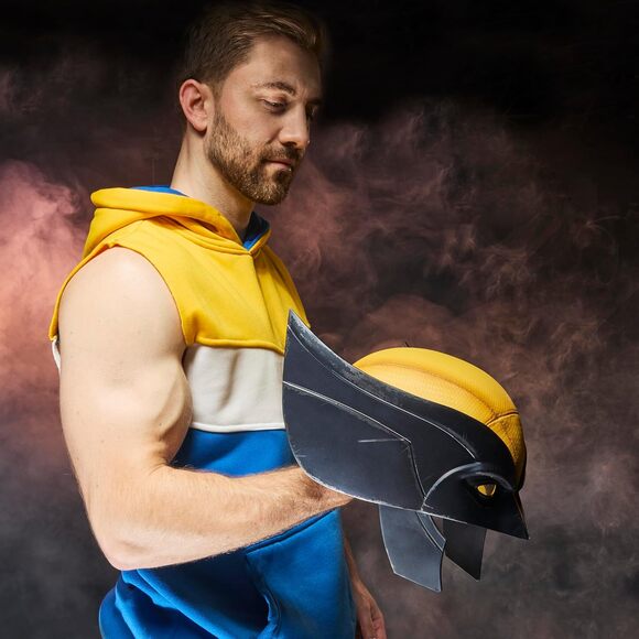 Marvel Legends Wolverine Roleplay Mask Premium Adult Collectible Movie Gear - Picture 9 of 13